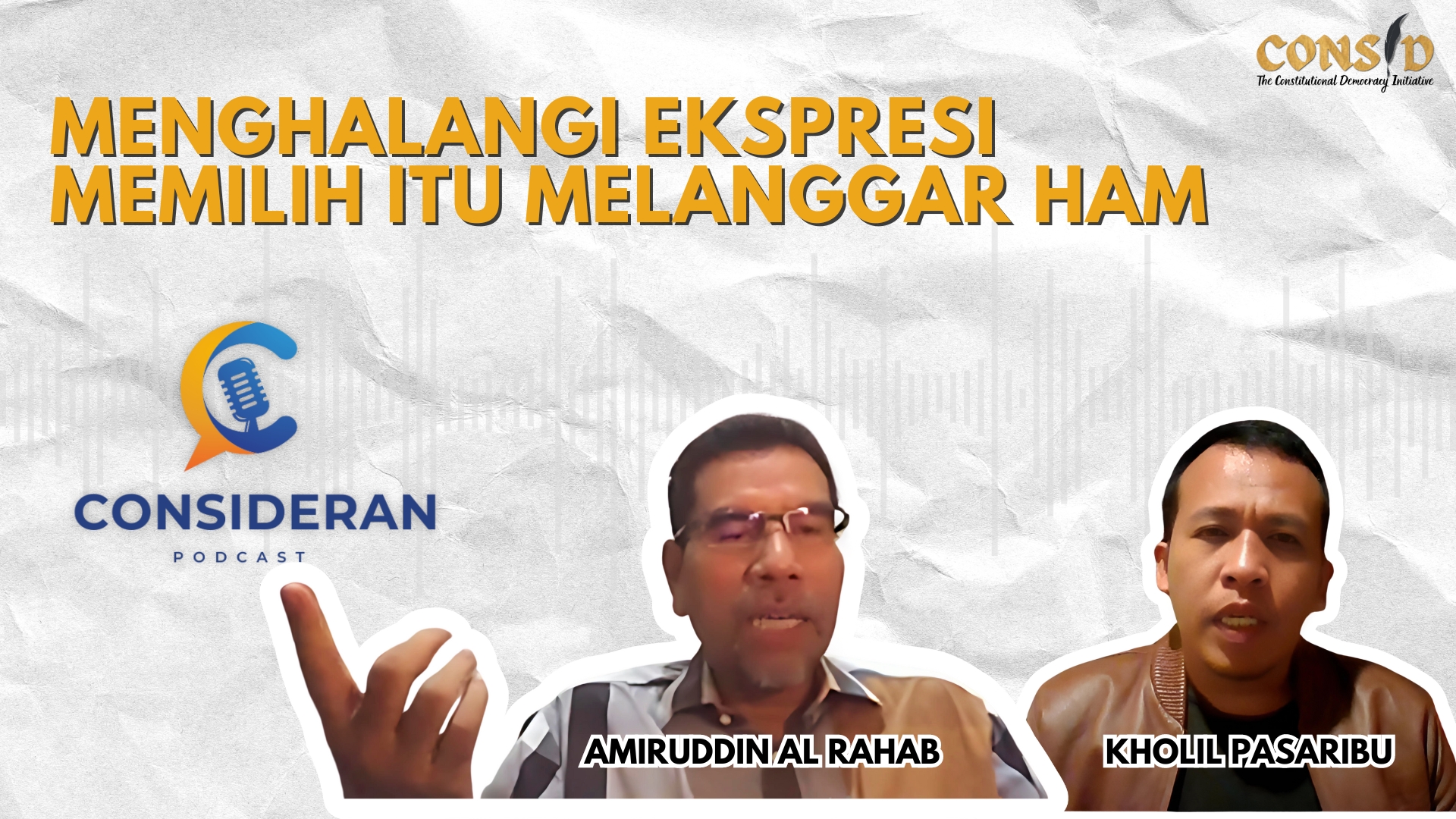 Melihat Ekspresi Memilih Dari Perspektif HAM