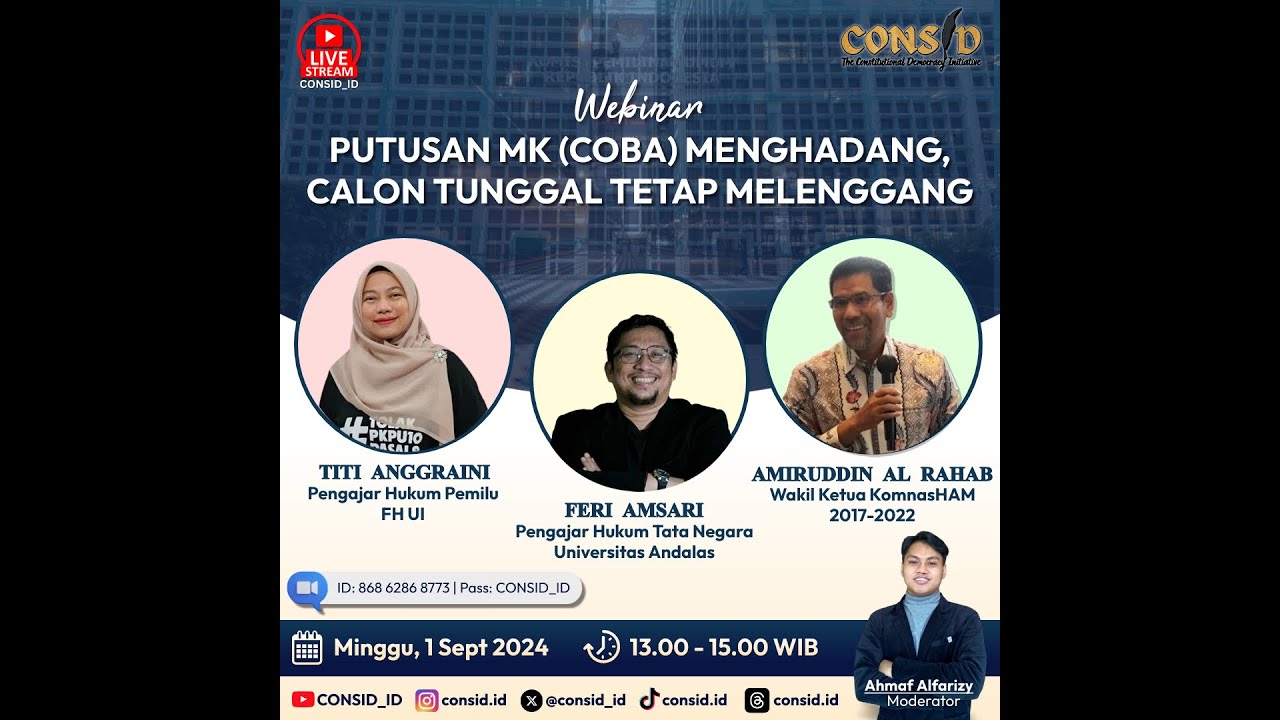 Putusan MK (Coba) Menghadang, Calon Tunggal Tetap Melenggang