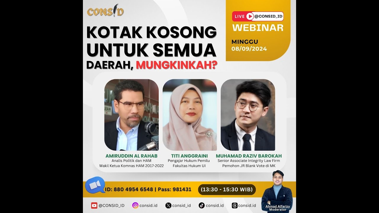 Kotak Kosong untuk Semua Daerah. Mungkinkah?